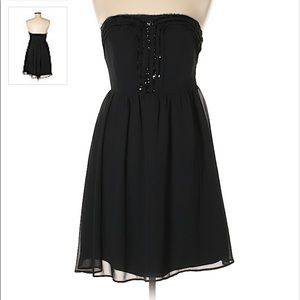 Lauren Conrad Black Sequin Dress